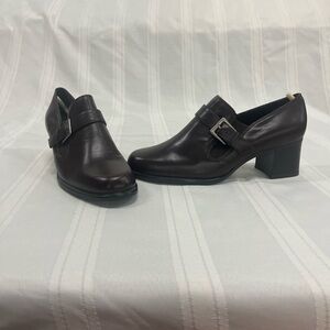 J G Hook Dark Brown Shoes 6.5